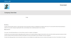 Desktop Screenshot of emancipet.careerplug.com