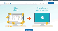 Desktop Screenshot of careerplug.com